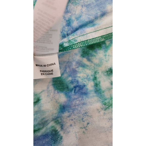 NWT Anthropologie Corey Lynn Calter V-Neck Ruffle Midi Dress Sz XS Blue #9M409 - Picture 8 of 8